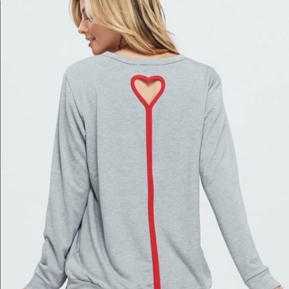 Valentine Open Back Top